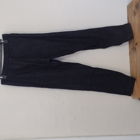 COS High Waist Denim Straight Leg Pants Fits Size 4 - Picture 4 of 13